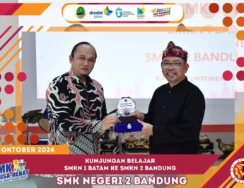 Kunjungan Belajar SMKN 1 Batam ke SMKN 2 Bandung